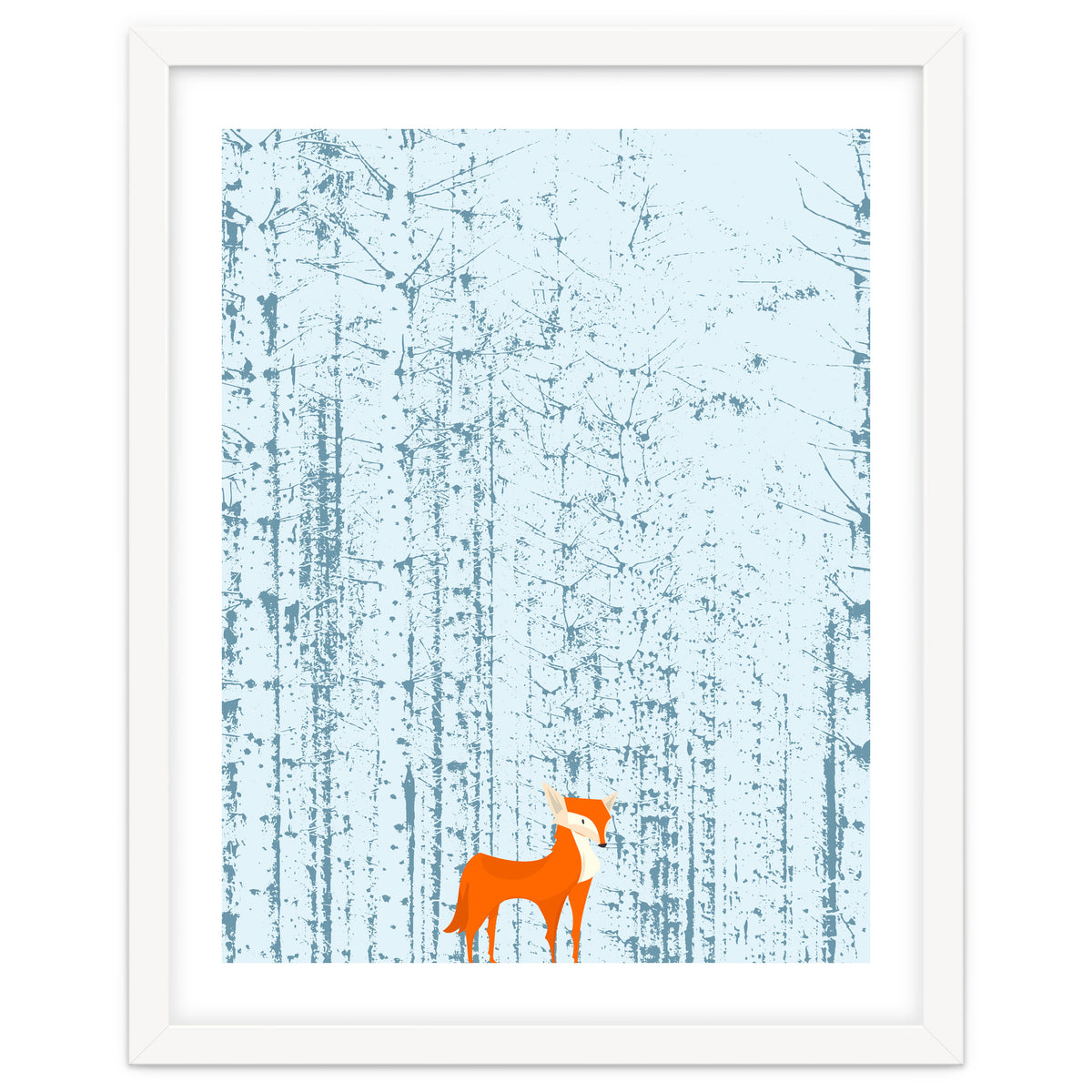 Fox Lost In The Woods