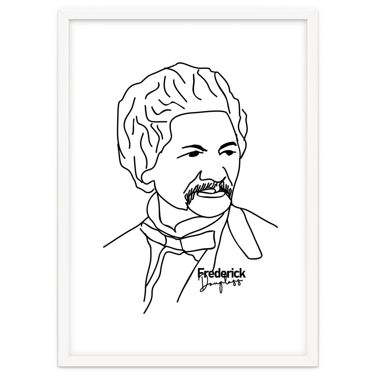 Frederick Douglass Illustration