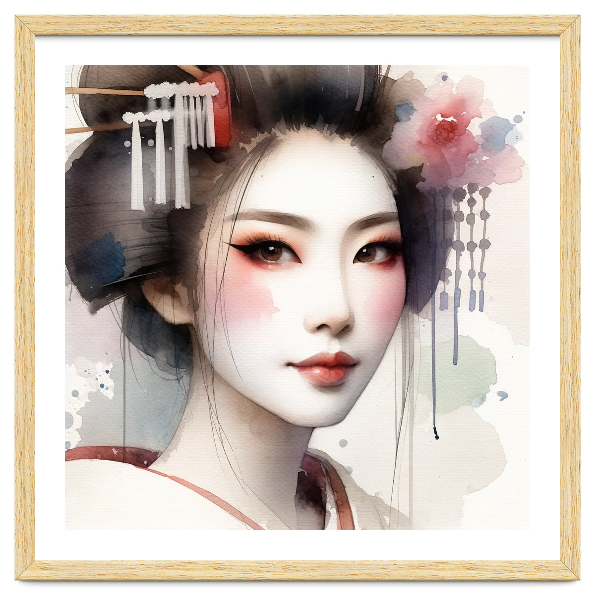 Rose Veil Modern Geisha