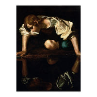 Caravaggio – Narcissus (ca. 1600) | Dramatic Baroque Masterpiece (Print Only)