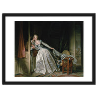 Jean-Honoré Fragonard – The Stolen Kiss | Elegant Rococo Romance & Secret Intimacy