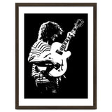 Pat Metheny American Jazz Musician in Monochrome thumbnail