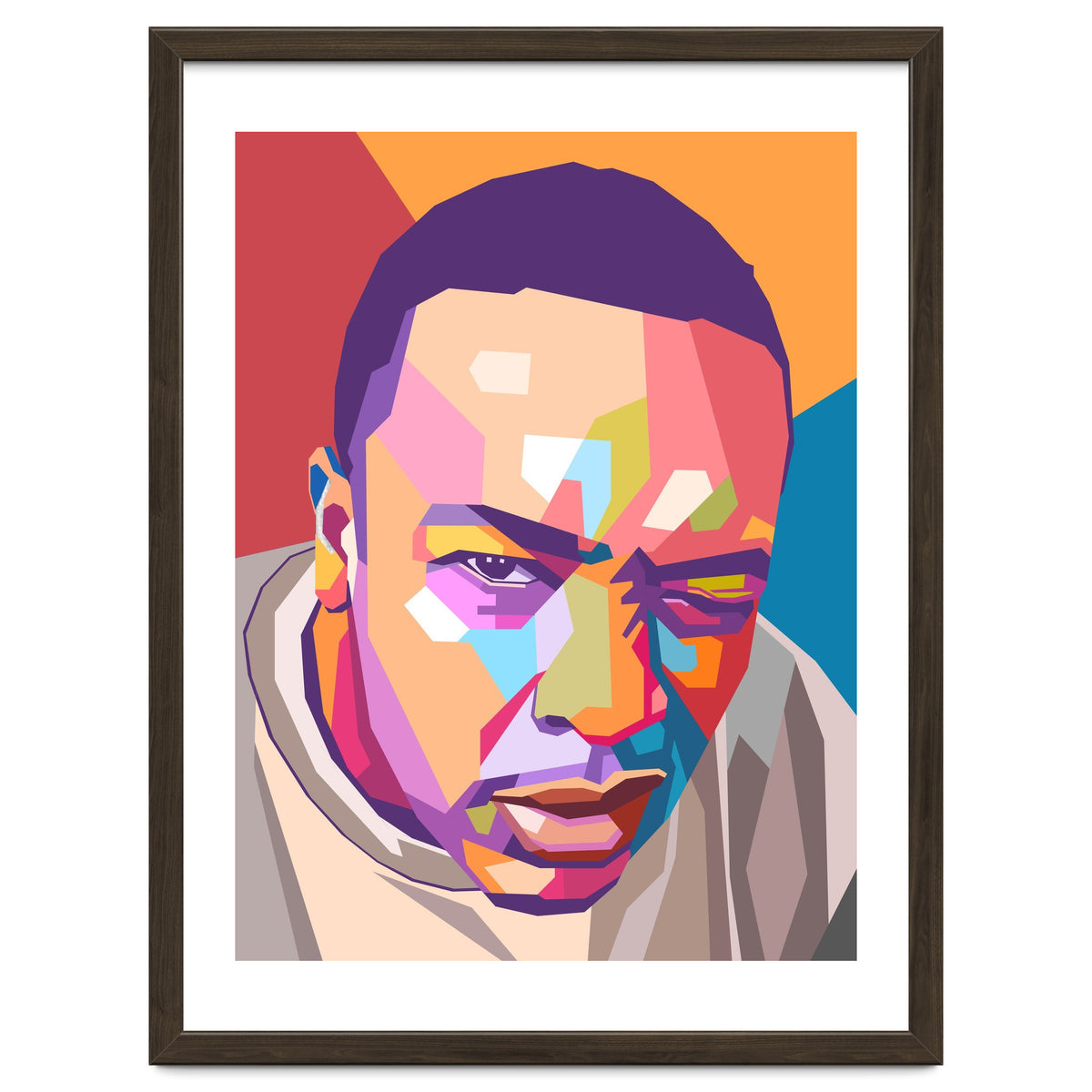 Dr Dre pop art portrait
