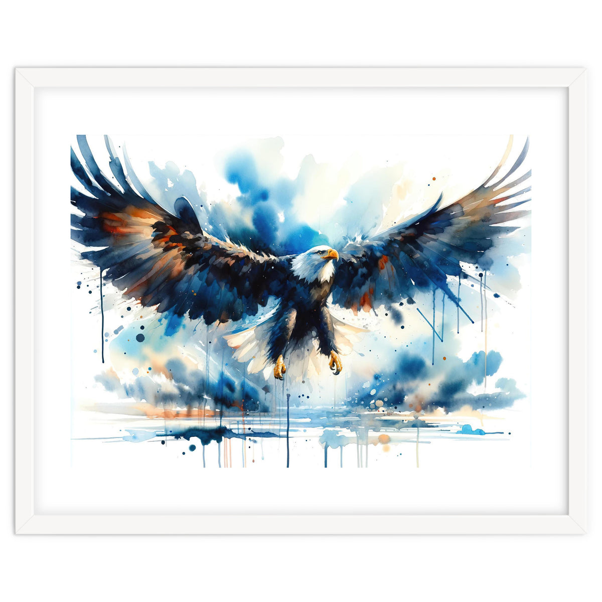 Soaring Spirit Of Freedom Eagle In Flight