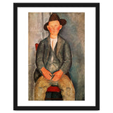 Amadeo Modigliani / 'The Young Farmer', 1918, Oil on canvas. thumbnail