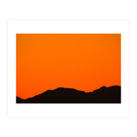 Sunset over the Mountains of Eilat I (Print Only)