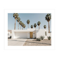 Palm Springs Modernist Home, Mid-Century Architecture Photography, Desert Minimalism (Print Only)