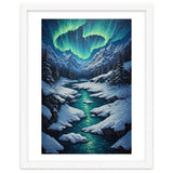 Ethereal Northern Lights: Arctic Winter Valley thumbnail