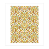 Ochre Marbled Tiles (Print Only) thumbnail