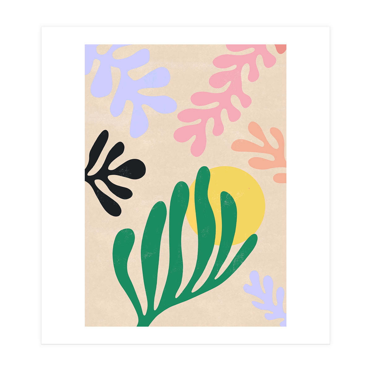 Matisse Leaves II (Print Only)