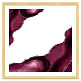 Burgundy & Silver Agate Texture 08 thumbnail