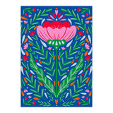 Bold Symmetrical Floral  (Print Only) thumbnail