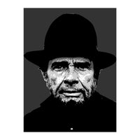 Merle Haggard American Country Musician Legend (Print Only)