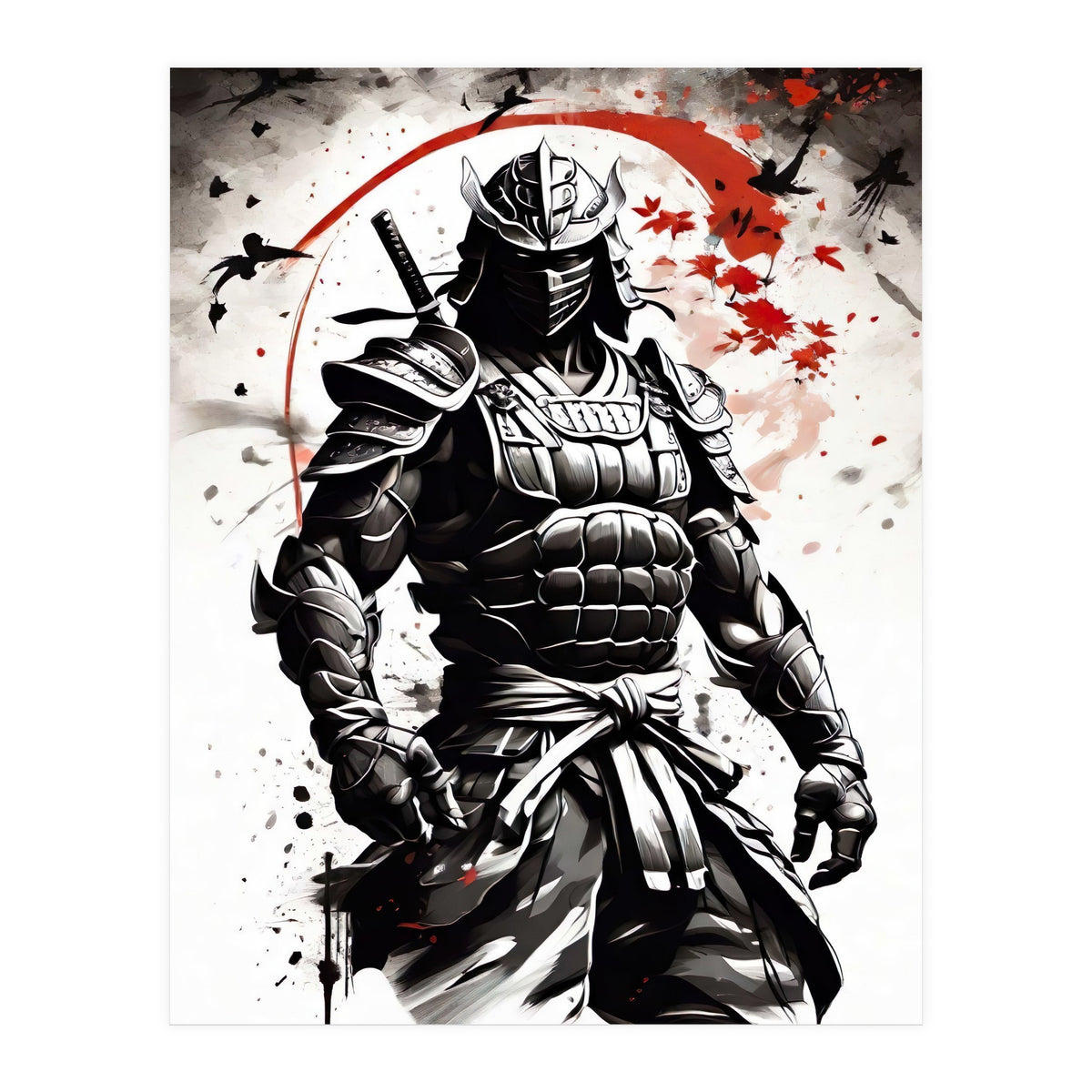 Samurai Warrior Art (Print Only)