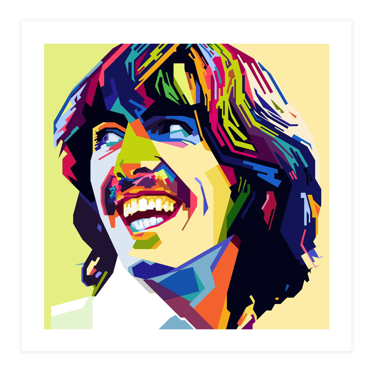 George Harrison WPAP Style (Print Only)