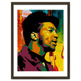 Fred Hampton Colorful Abstract Art thumbnail