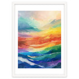 Vibrant Impasto Abstract Landscape Painting thumbnail