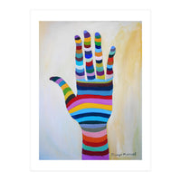 Mano Arco Iris (Print Only)