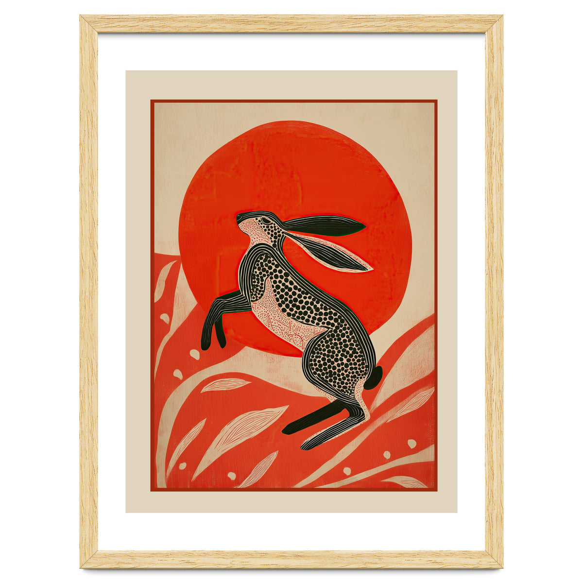 Hare And The Red Sun