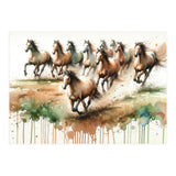 Galloping Horse Herd (Print Only) thumbnail