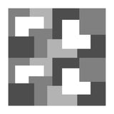 Grey Abstract Square Tiles (Print Only) thumbnail