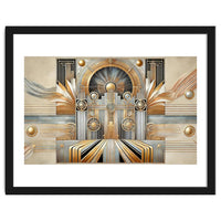 Art Deco Gold Architecture