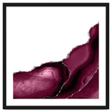 Burgundy & Silver Agate Texture 12 thumbnail