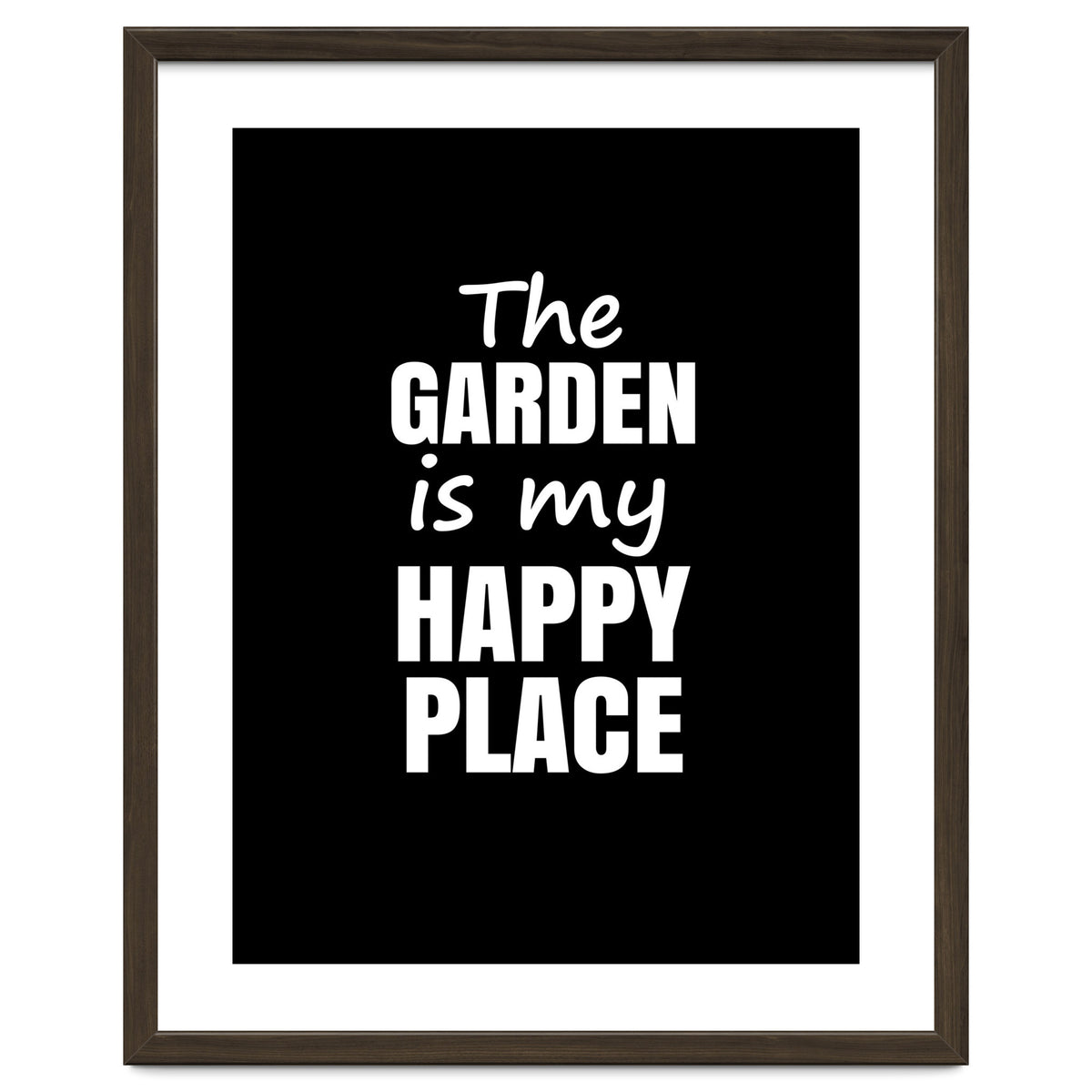 The Garden Is My Happy Place Fy