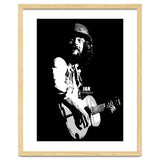 Ian Anderson Rock Music Legend in Grayscale thumbnail