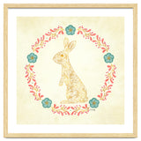 Floral Rabbit Wreath thumbnail