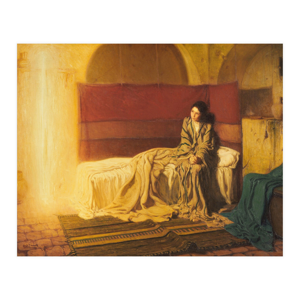 Henry Ossawa Tanner – The Annunciation | Iconic Religious Masterpiece in luminous realism (Print Only)