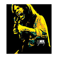 Neil Young Music Legend (Print Only)
