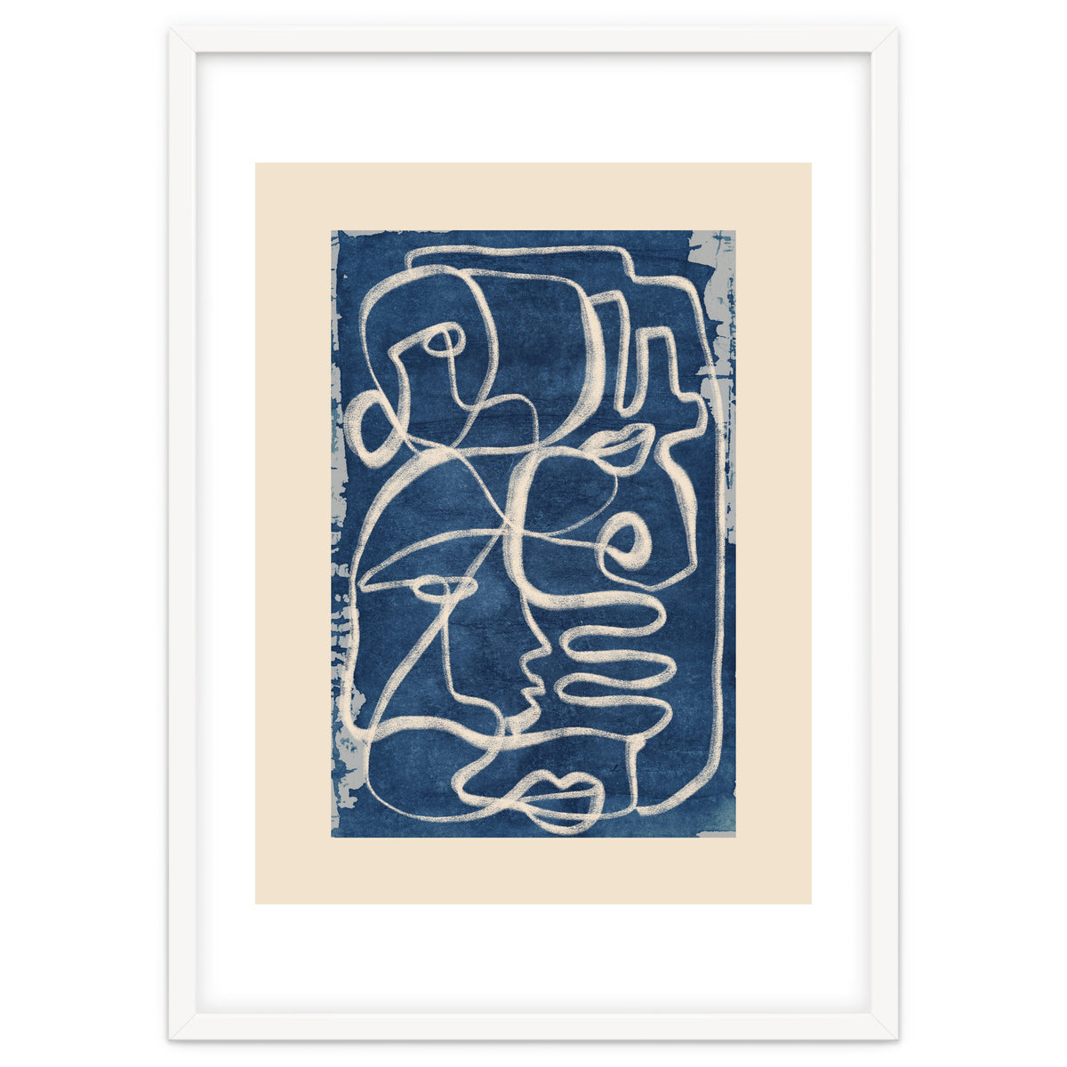 Bound By Line (indigo)