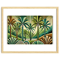 Tropical Art Deco Oasis