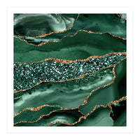 Agate Glitter Ocean Texture 16 (Print Only)