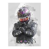 Lewis Hamilton F1 (Print Only) thumbnail