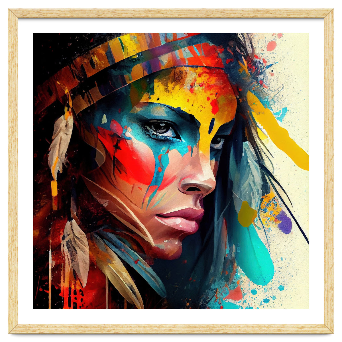 Powerful American Native Woman #5