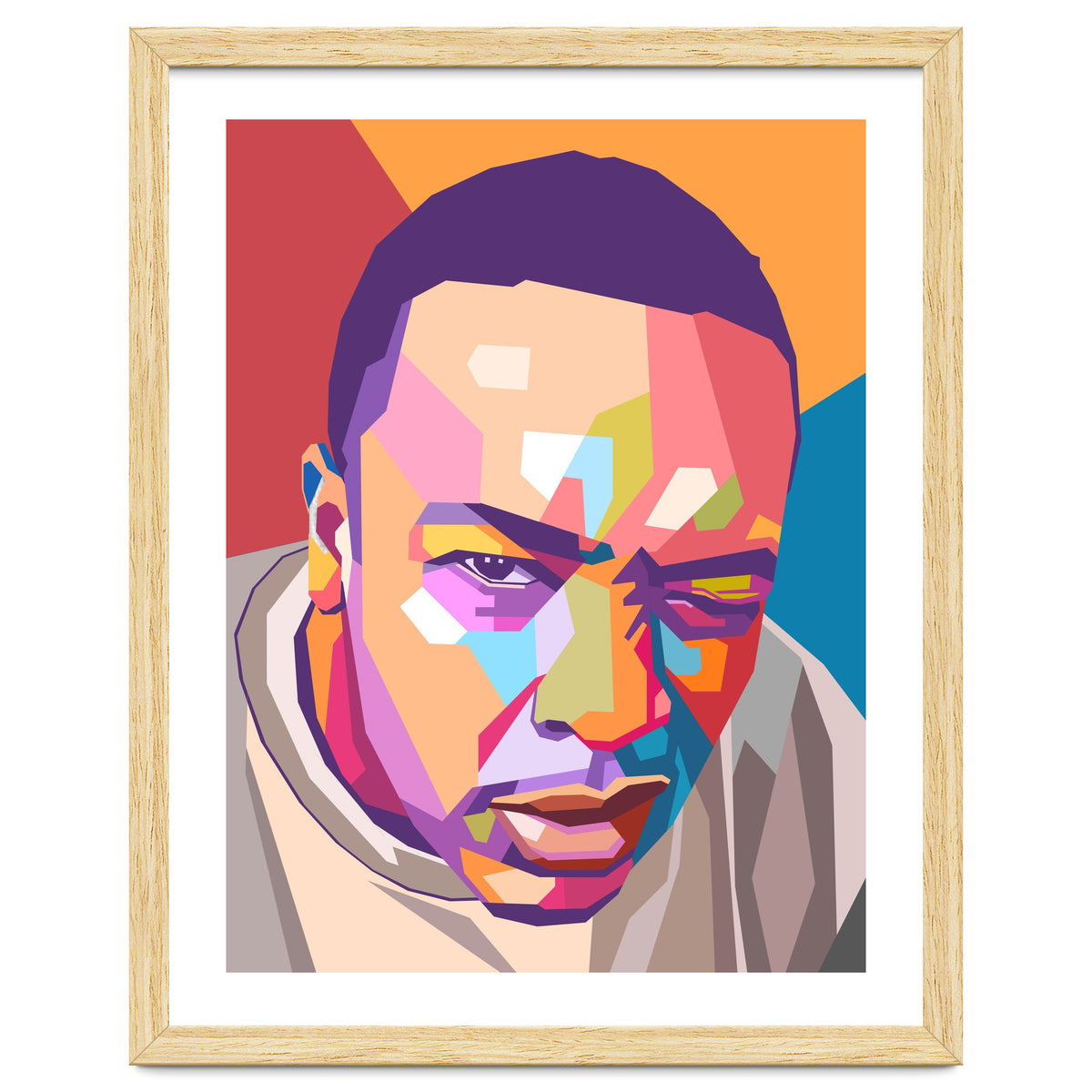 Dr Dre pop art portrait