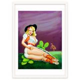 Sexy Pinup Gil Fell On Cactus From A Horse thumbnail