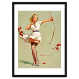 Pinup Sexy Girl Playing A Cupid thumbnail