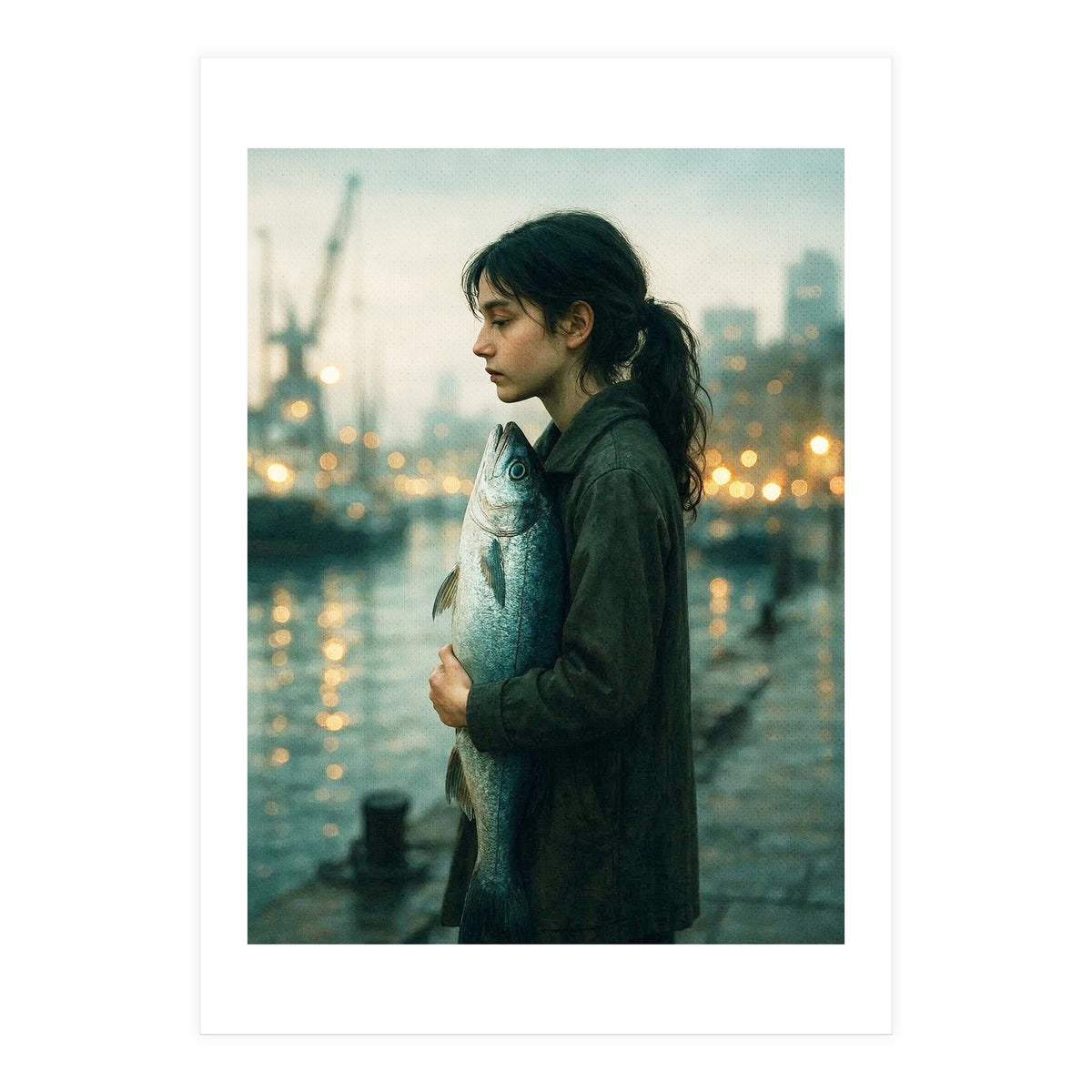 Fish In Hand 08 (Print Only)