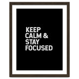 keep calm and stay focused thumbnail