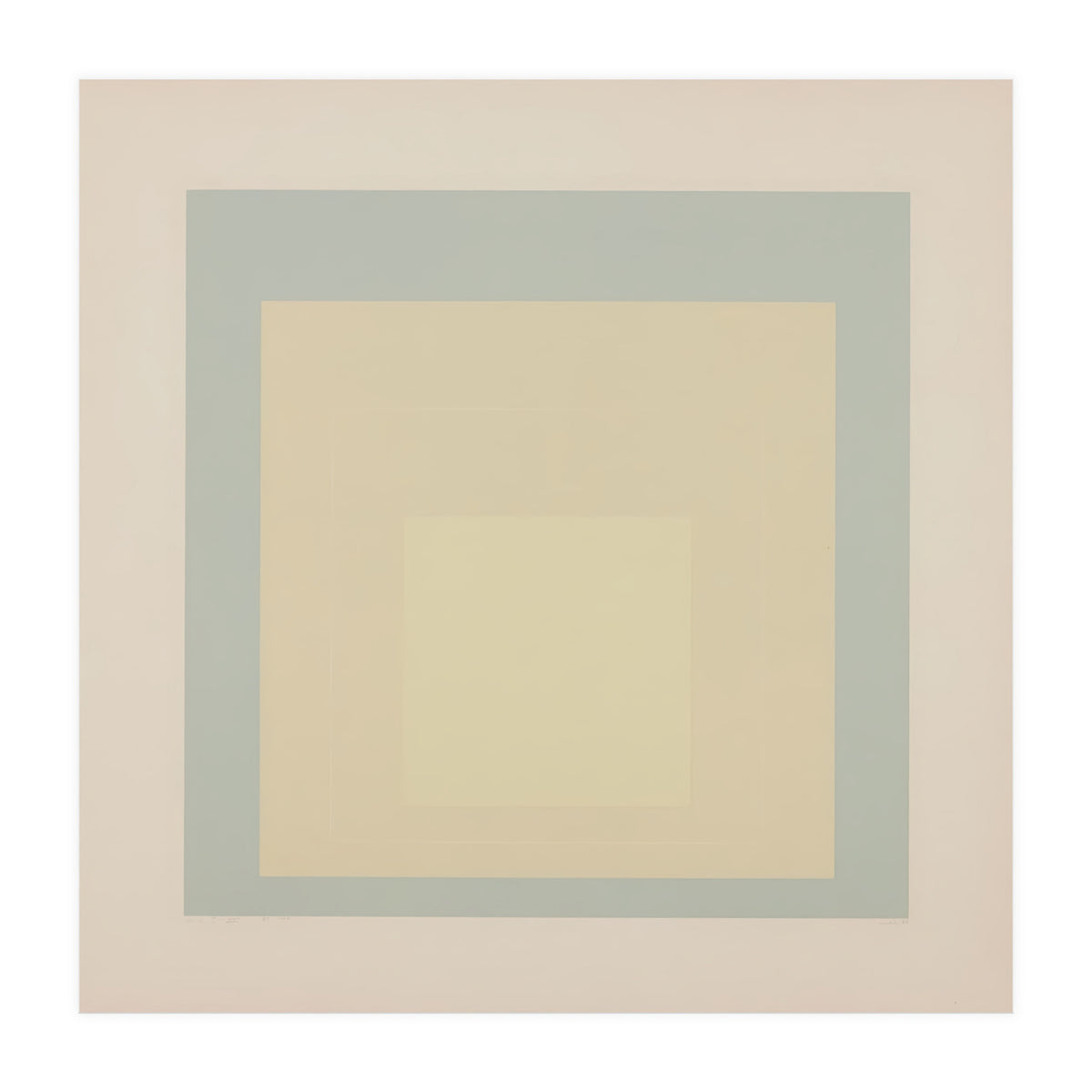 JOSEF ALBERS - HOMAGE TO THE SQUARE  (Print Only)