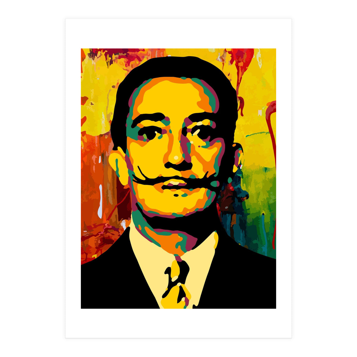 Salvador Dali Abstract (Print Only)