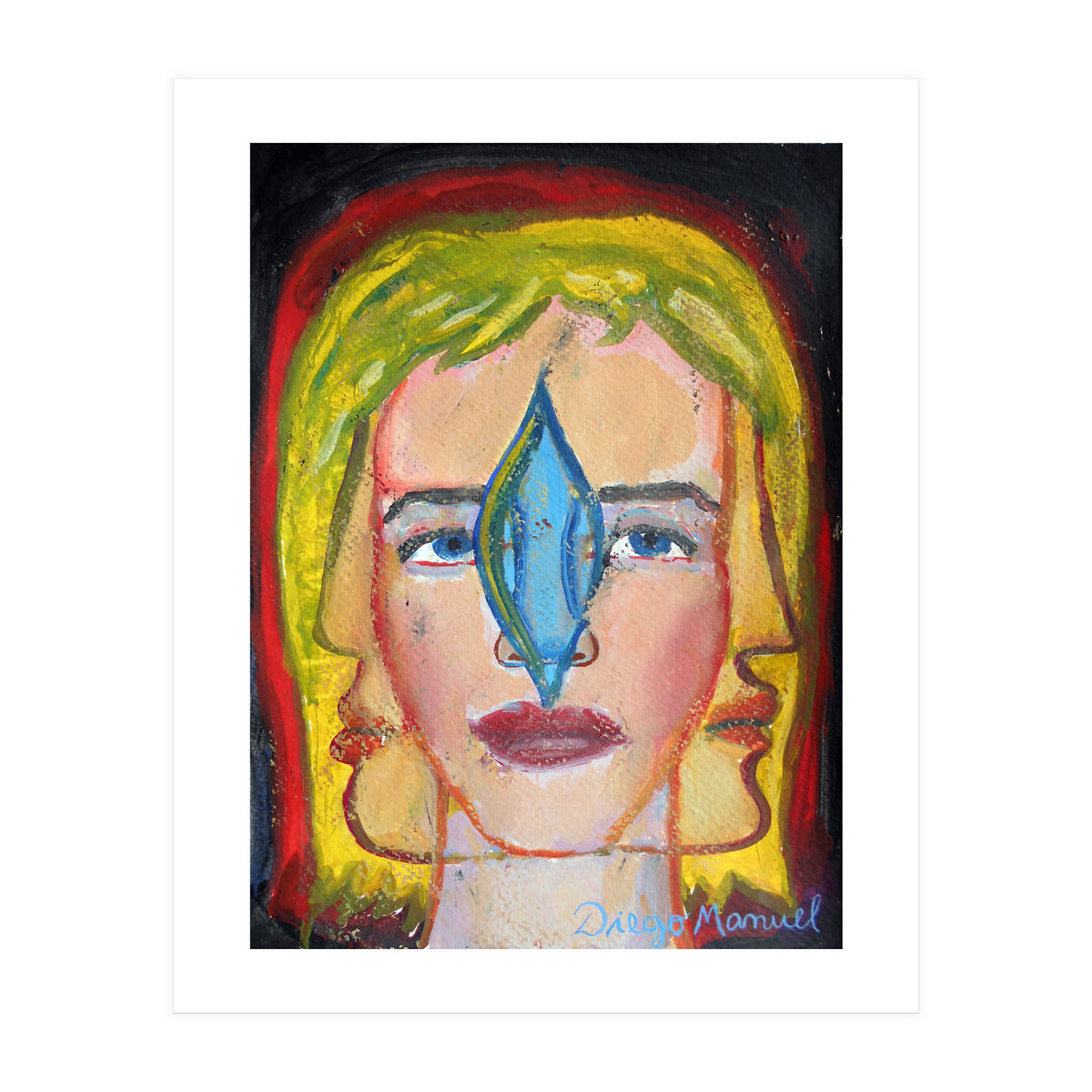 Cabeza De Mujer 18 (Print Only)