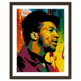 Fred Hampton Colorful Abstract Art thumbnail