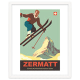 Ski Jump on Zermatt, Switzerland thumbnail