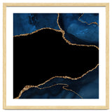 Navy & Gold Agate Texture 04 thumbnail