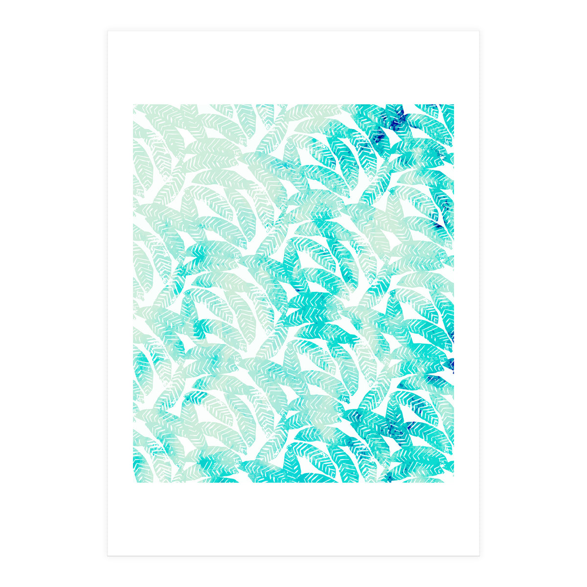 Painted Leaf Evolution (Print Only)