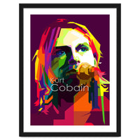 Kurt Cobain Grunge Music Pop Art WPAP